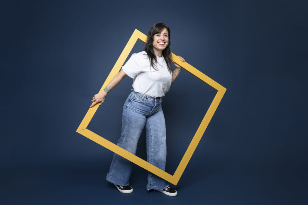 Portrait en studio pour site internet – photographe Val d’Europe