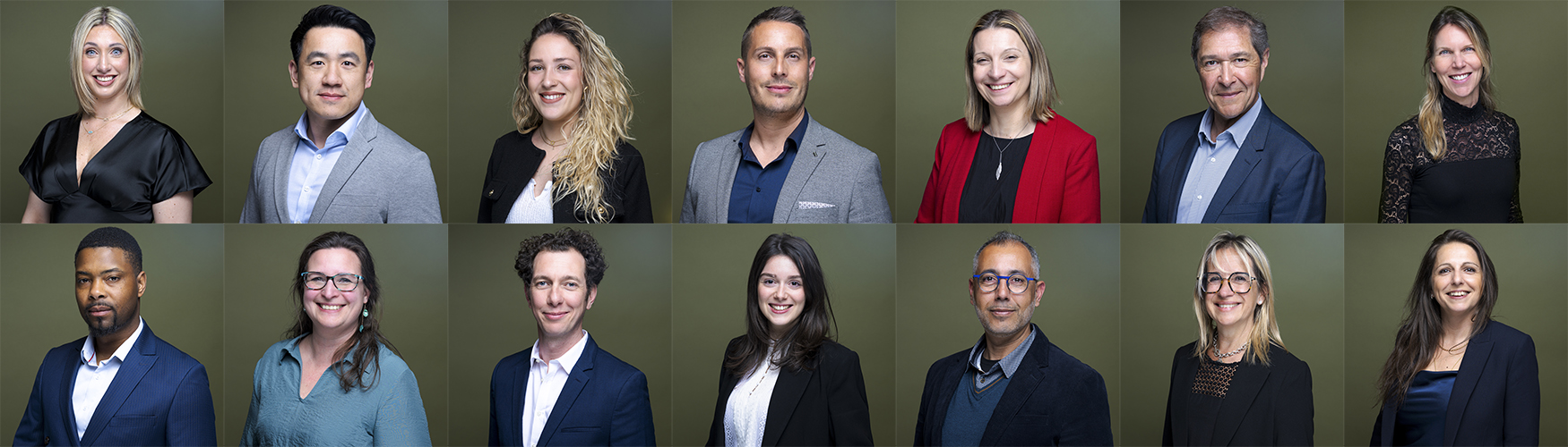 Portrait en studio pour trombinoscope ou événement pro – photographe Val d’Europe